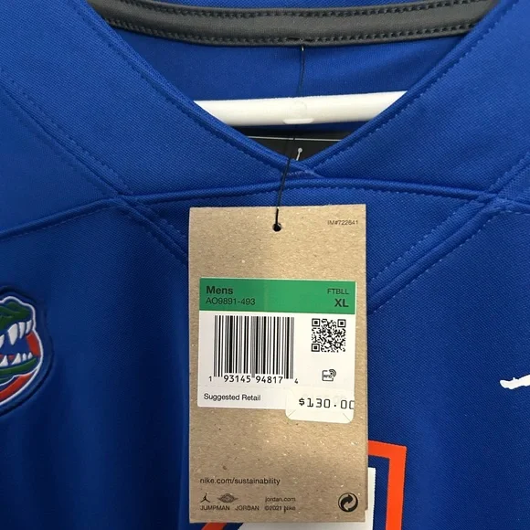 Florida Gators Replica Football Jersey - Picture 5 of 5